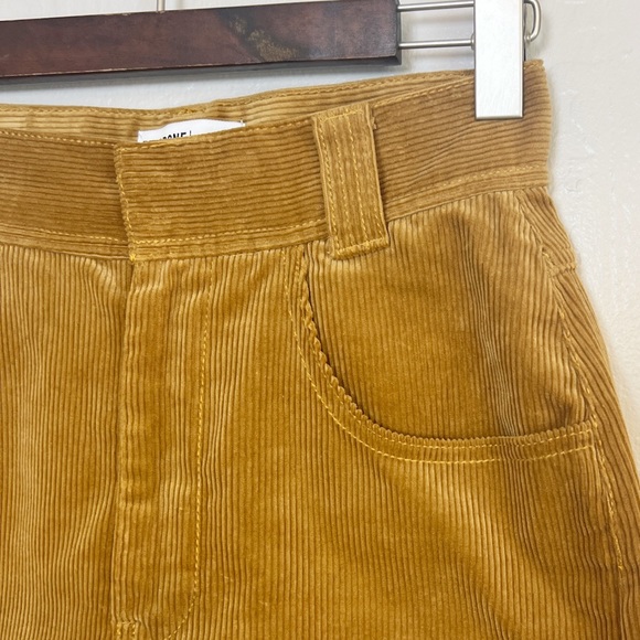 •RE/DONE• 90s Western Corduroy High Waisted Mini‎ Skirt Camel Tan Brown Size 26 - Picture 5 of 12